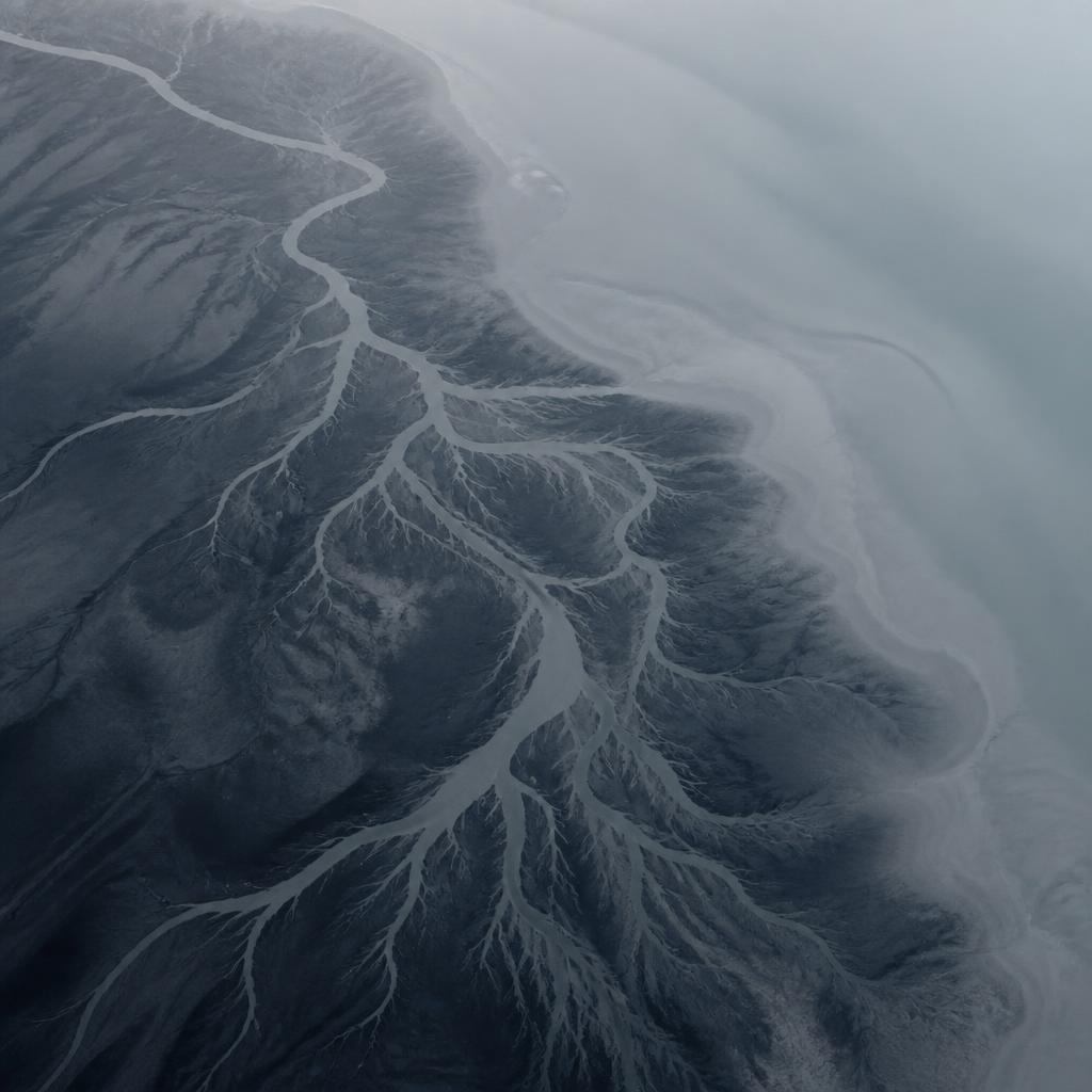 Abstract calm water surface